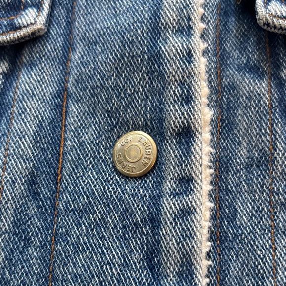 Vintage Ralph Lauren Cream Sherpa Jacket - Picture 8 of 12